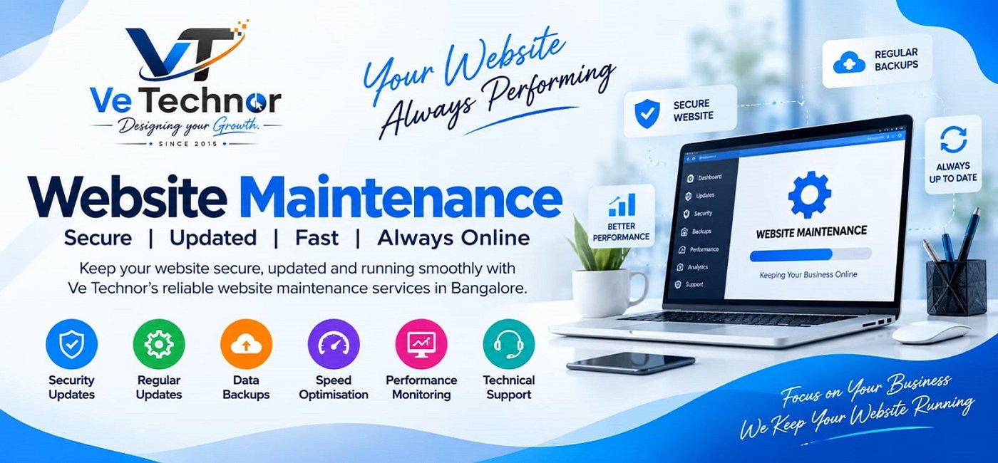 Website Support and Maintenance Services in Bangalore